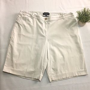 Talbots Plus Size Bermuda Shorts/W Comfort Waist